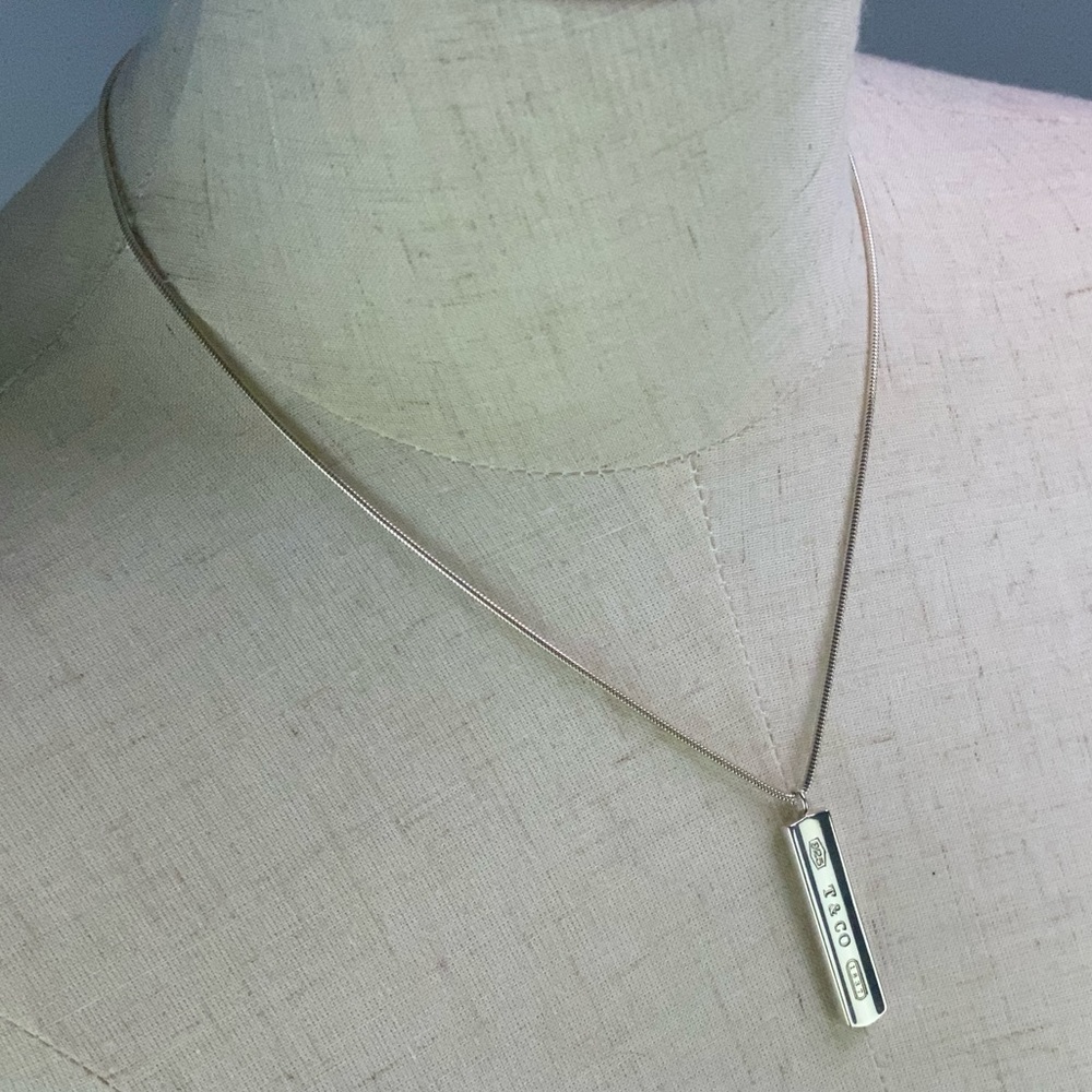 ๐๐
พ๐
ป๐
ณ Auth Tiffany 1837 Pendant Necklace AG925 - Picture 2 of 7